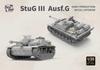 Border Model 1/35 German Sturmgeschütz III Ausf. G Early Model with Full Interior Plastic Model Kit BT052 (Tank)