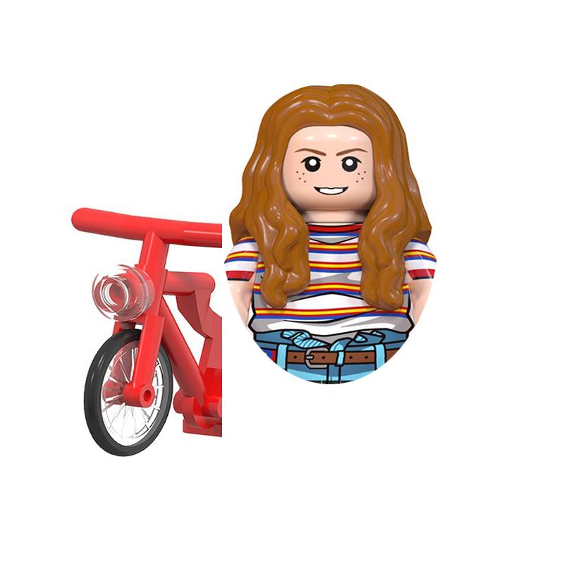 Cartoon Vecna Dustin Mike Hopper Byers Will Eleven Demogorgon Model Buliding Blocks Bricks Construction Toys Figures For Kids