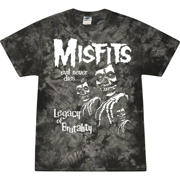 Misfits Legacy Black Tie-Dye T-Shirt XXL