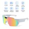 Intelligente Fahrradsonnenbrille UV Sport Fahrradbrille HD1080P Intelligente Kopfhörer Anruf Musik Wiedergabe Kamera Fernbedienung MTB Fahrrad Brille