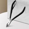 7/16/24Pcs Heavy-Duty Black Manicure & Pedicure Set Complete Nail Care Kit Nail Clippers Set Cuticle Pusher Trimmer Remover