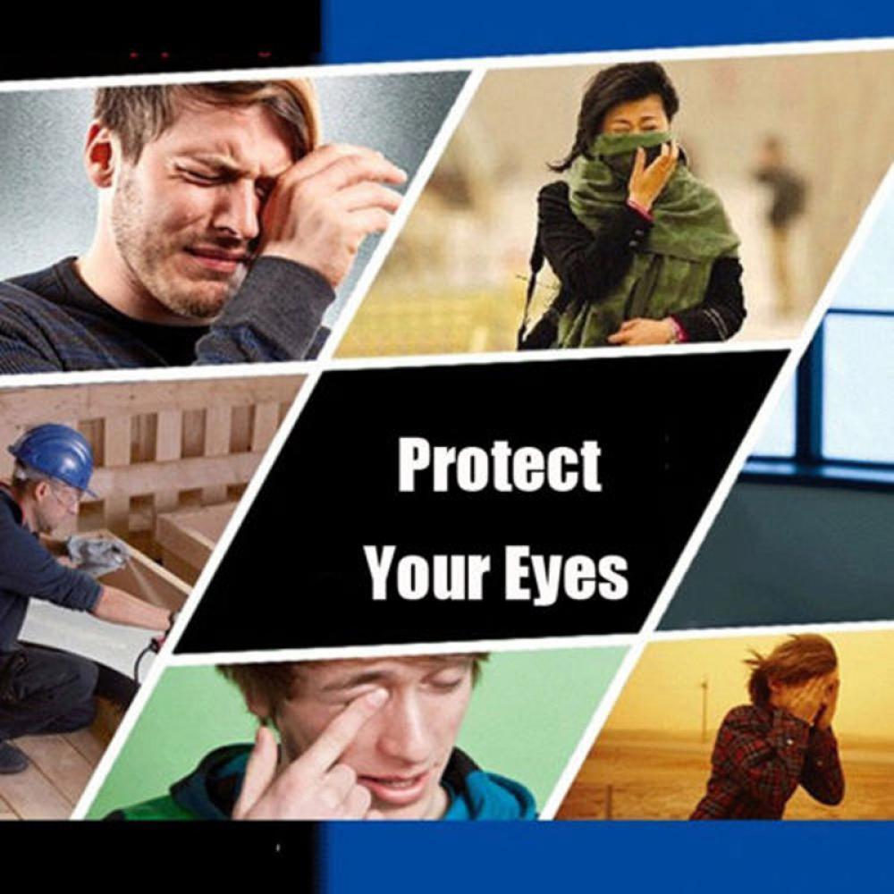 Farbe Staubdicht Labor Schutz Auge UV Klare Gläser Schutzbrille Einstellbare Schutzbrille Sicherheit
