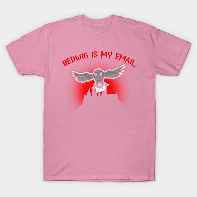 T Shirt Women Hedwig Is My Email Harajuku Print Kawaii Tshirt Summer Short Sleeve Female T-Shirt Top Tee