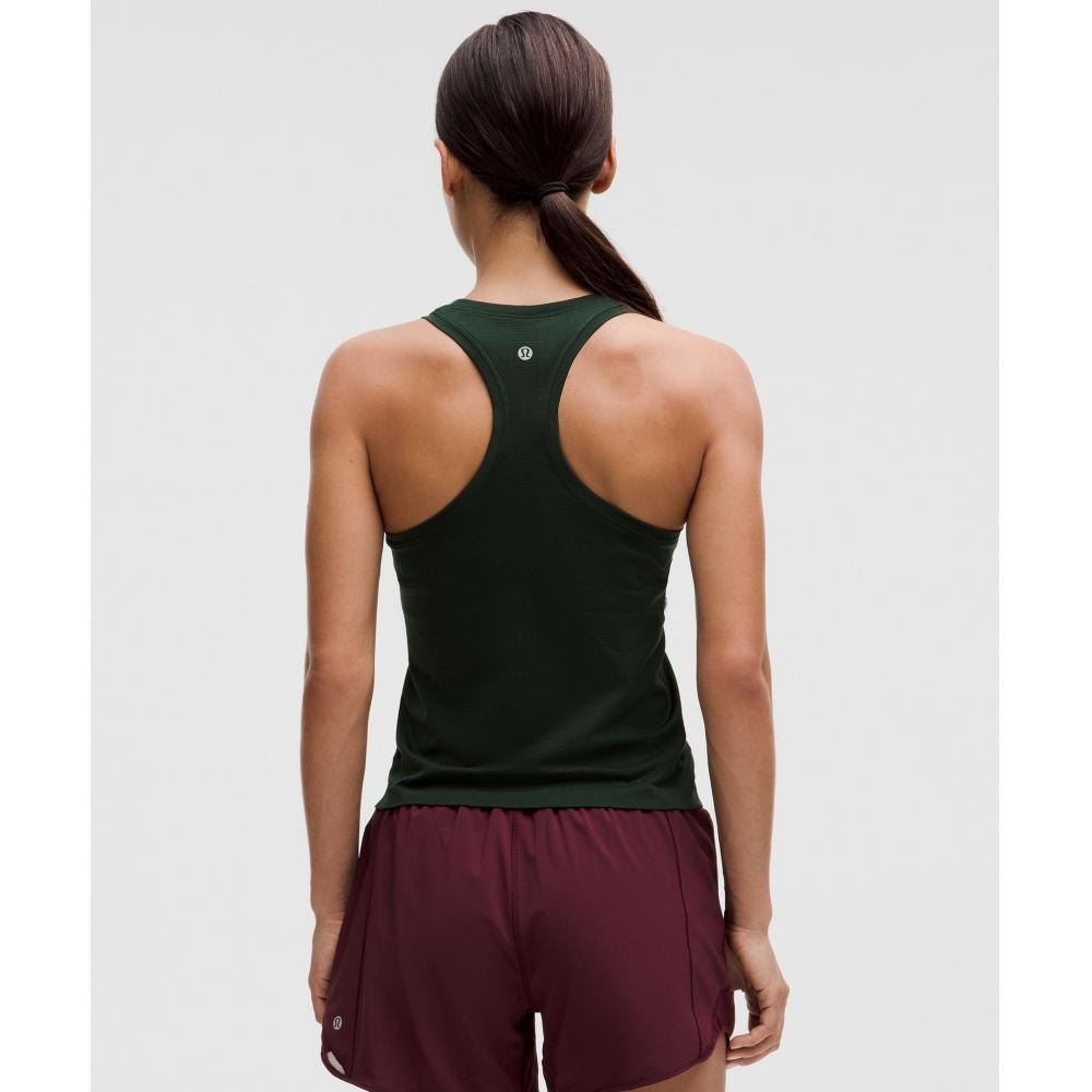 Lululemon Swiftly Tech Racerback Tank Top 2.0  Waist Length Rainforest Green Rainforest Green