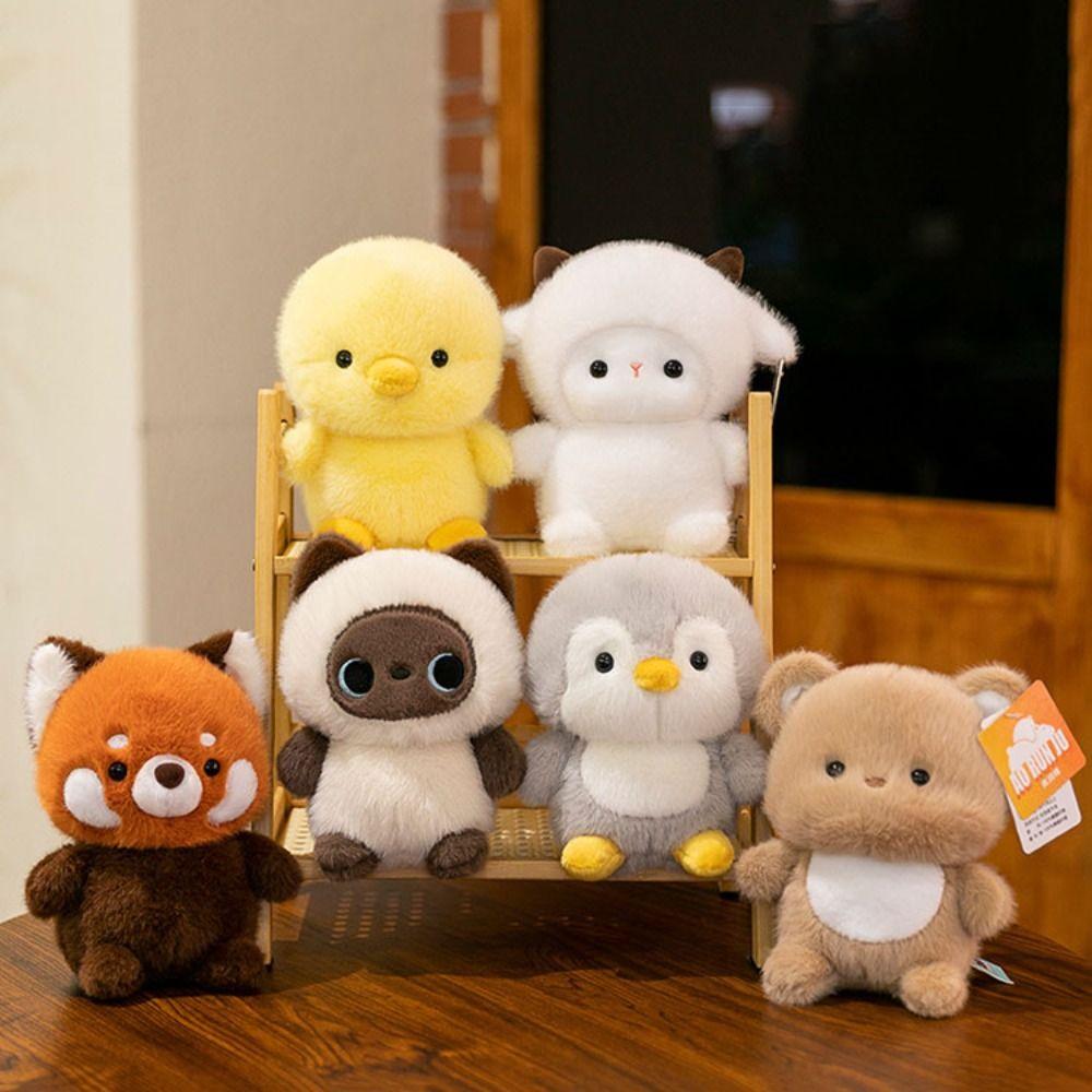 Porker Panda Plush Toy Pet Animal Chick Doll Comfort Plush Toys Sheep Plush Doll  Boys Girls