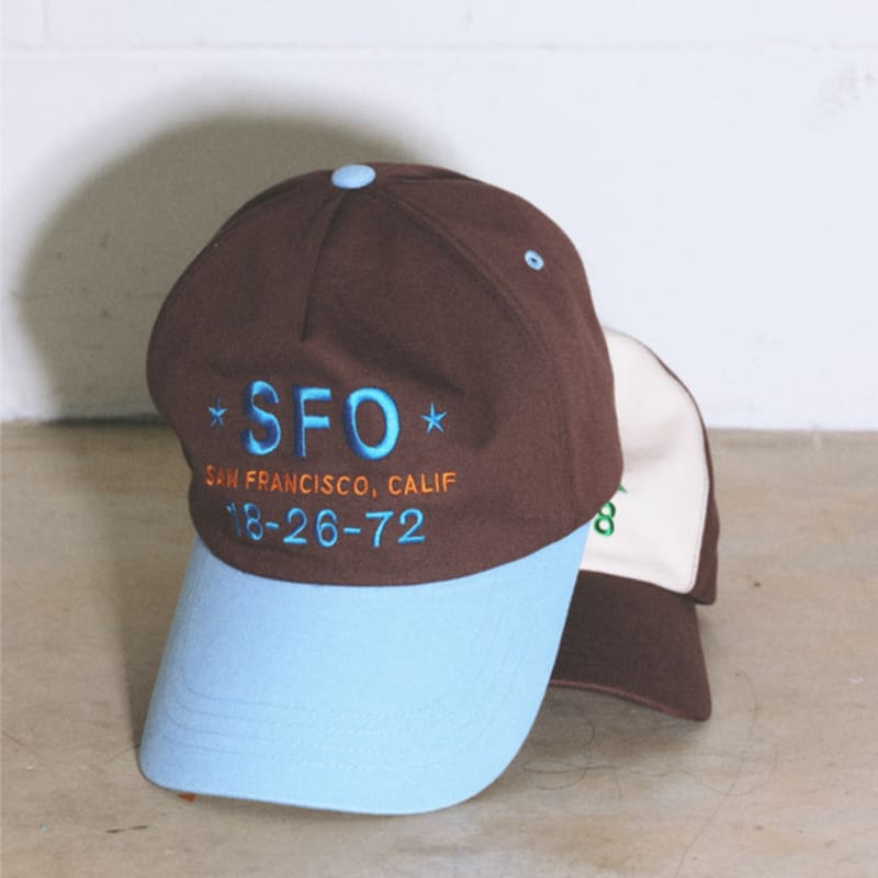 Cow. SAN FRANCISCO CAP (SKY)