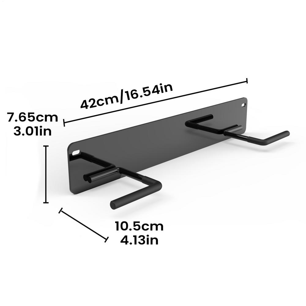 

Golf Bag Holder For Garage Space-Saving Rust-Proof Garage Wall Golf Bag Holder For Living Room Corridor Apartment Men Women чёрный