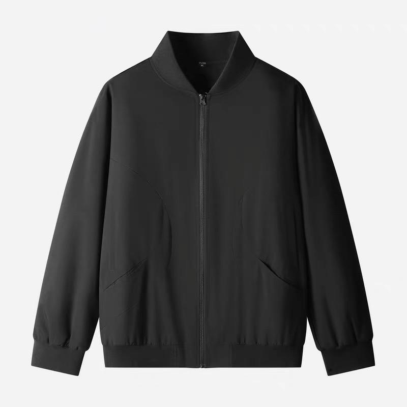 New Solid Color Simple Fashion Trendy Jacket Youth Fashion Hong Kong Style