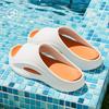 Summer Men Home Slippers Thick Bottom Beach Outdoor Slides Fashion Comfortable Non-slip Slippers Breathable Casual Women Indoor Slippers
