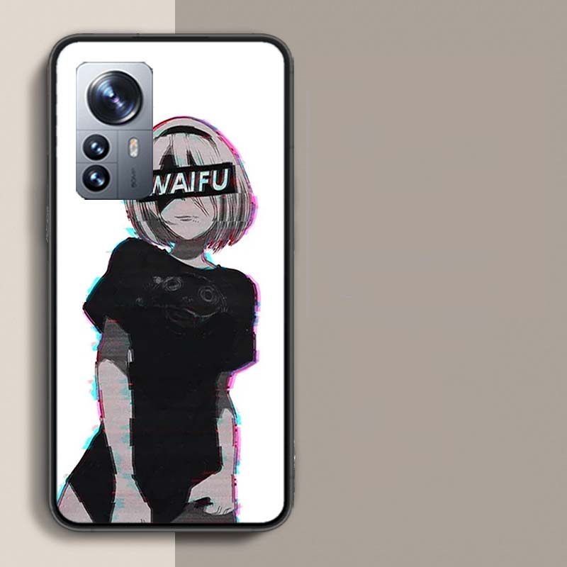 Sugoi Senpai Anime Waifu Sexy Girl Phone Case For Xiaomi Mi 13 12T Poco F7 Pro 14 Ultra 15 Pro 12X 12 9 8 Lite 5G 11T 11i 10 10T