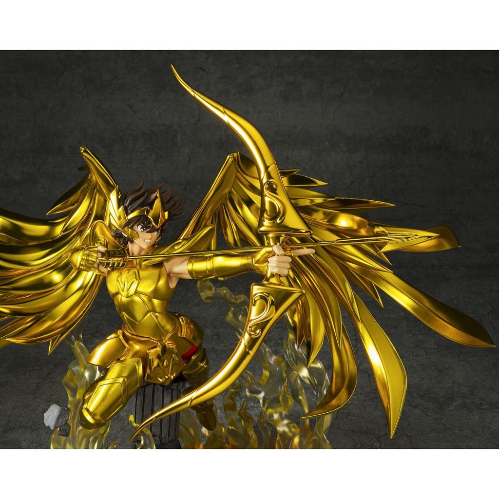 TAMASHII NATIONS Figuarts Zero Touche Saint Seiya Sagittarius Seiya Approximately 250mm PVC ABS Finished Figure Métallique & Pre-painted