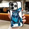 French Bulldog Dog Pug Design Plating Phone Case For Xiaomi Redmi Note 14 15 Pro Plus 13 12 11 11S 11T 10 9S 9 5G Anti-Fall Aira