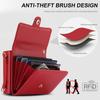 Crossbody Cards Bag Rfid Leather Wallet Case For Samsung Galaxy Z Flip 5 4 3 5G Flip5 Long Lanyard Purse Pocket Hand Strap Cover