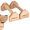 Houten Parallettes, Push-Up Handvatten, 30cm Lang