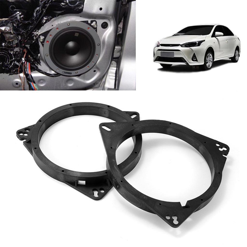 2x Compact Slim Speaker Spacer Bracket Waterproof Universally for Great Wall Chery A3 Tiggo Emgrand Air Horn