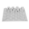 Clear Shot Glass Chess Set, Glass Chess Board 32X Cups Pieces, Drinking Sho