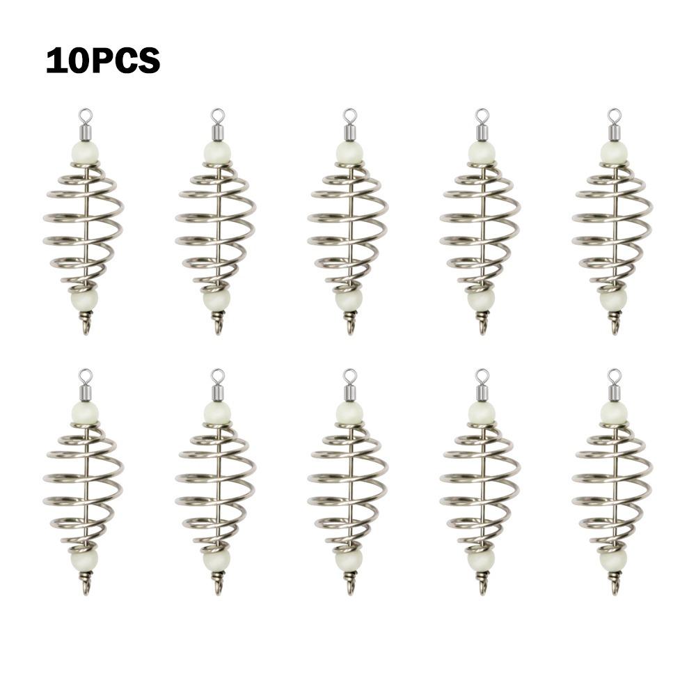 

10pcs Luminous Luminous Spring Olive Lure 67mm Inline Hanging Tackle Tackle Spring Lure Fishing 10pcs