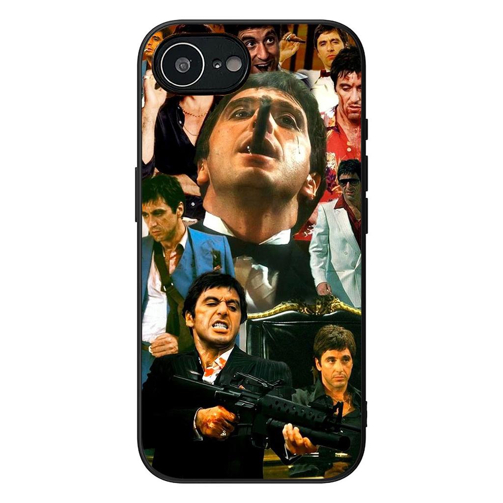Al Tony Pacino Montana S-Scarfaces Phone Cover for Apple iPhone 12 13 Mini XS 11 Pro Max 7 8 Plus + XR 8+ X SE 2020 SE3 Case