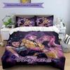 3pcs KPop Demon Hunters30 Cover Set - Personalized Name, HD Printed Bedding with 1 Cover and 2 Pillowcases - Perfect for Home Decor, Easy Care
