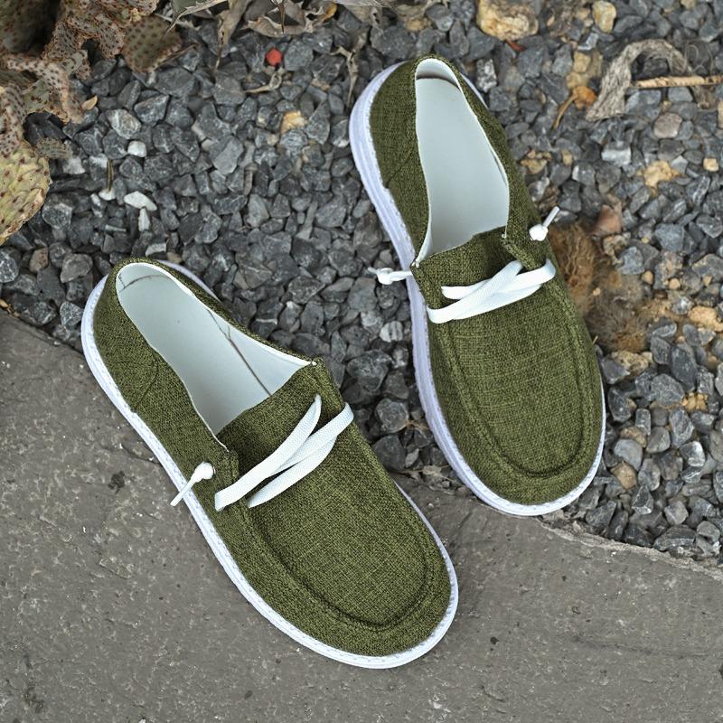 Pohodlné dámské ležérní boty Lehké dámské plátěné boty pro muže ženy Nazouvací Módní ploché mokasíny Boty Zapatos De Mujer