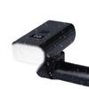 New High-Brightness Aluminum Bicycle Headlight: Waterproof Digital Display Cycling Light for Mountain Bikes