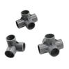 20mm 4-way 3-way 5-way Three-dimensional PVC Connector Garden Irrigation Water Connectors Aquarium Adapter Fittings