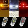 2X P21W LED 1156 BA15S BAU15S PY21W 1157 BAY15D P21/5W Led T20 7440 W21W WY21W 7443 W21/5W Żarówki 57SMD Samochód Kierunkowskaz Hamulec Światła cofania Lampa samochodowa