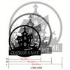 Personalized Family Name Tree Retro Metal Sign Vintage Castle Wall Art Home Decor Housewarming Gift