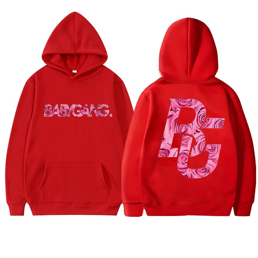

Hot Rapper Baby Gang Album Tour 2025 Double Sided printed Hoodies New Unisex fashion Y2k Sweatshirt Men women Fleece pullovers M