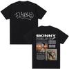 2026 Hip Hop Streetwear Ülegabariidiline T-särk Rapper RELS B Skinny Flakk Uus Täht Albumi Merch T-särk Mehed Naised Rõivad Mood Hip Hop T-särk
