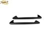 Black Steel Front Side Vent Fender Cover Trim 2X Fit For BMW X3 G01 X4 2018-