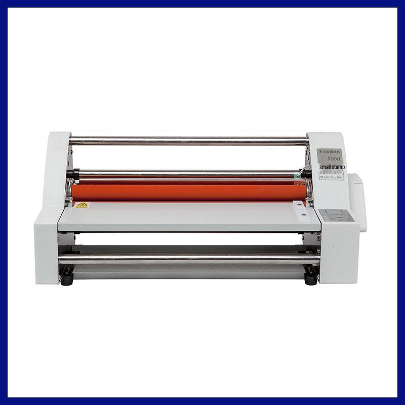 

V350 Laminator with Electronic Temperature Control for Hot/Cold Lamination, Dual Heating Modes, Single/Double-Sided Use V350 (220V UK Standard)