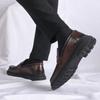 Men's Dress Shoes Leather Fashion Shoe for Men Business Formal Casual Shoes Slip on Wedding Men Shoes male footwear
