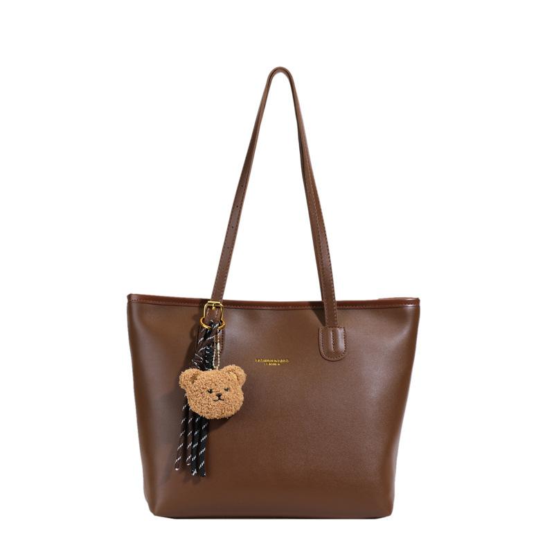 Retro large-capacity bag women's 2026 new fashion niche tote bag shoulder armpit bag