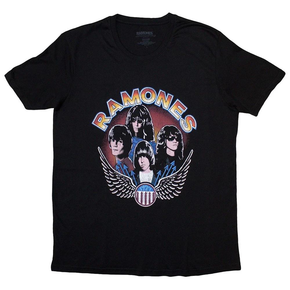 Ramones Vintage Wings Photo Skinny Fit T Shirt XL