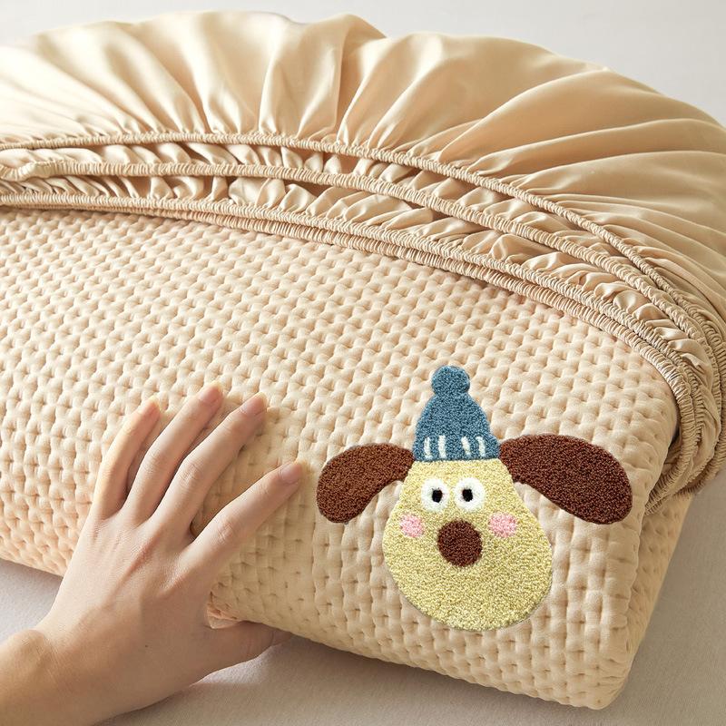 Padded Mattress, Padded Mattress, Thickened Waterproof Simmons Mattress, Protective Bedspread, Children's Cartoon Student Dormitory Single Double