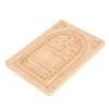 Bead Board Durable Exquisite Bamboo Bead Design Board Multipurpose Beading Tray for Bracelet