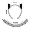 Animal Ears Lemur Headband Ears and Tail Dress Up Props Costume Accessory for Boys Girls Halloween Holiday Party Stage