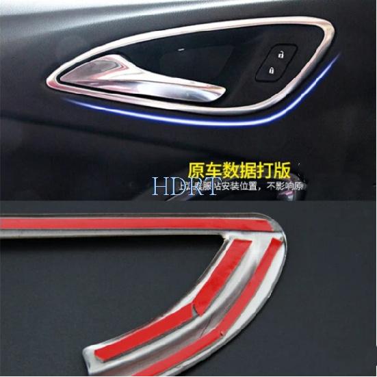 for Opel Astra K Car Door Handle Frame Trims decoration Accessories 2017 2018 2019 2020 sport tourer 2021 gs vauxhall