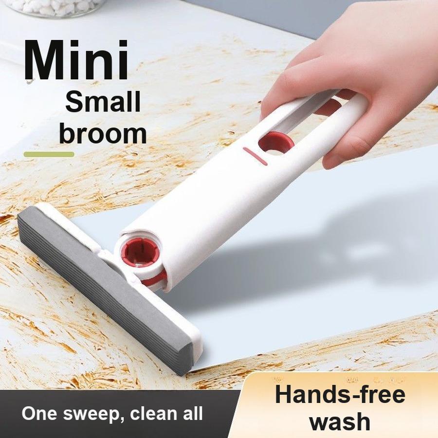 

This small mop is highly absorbent and can be hung up for hands-free washing. It s a portable outdoor cleaning brush with a cotton head білий