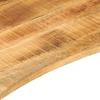 Solid Mango Wood Desktop with Cutout 120 x 50 x 2.5 cm