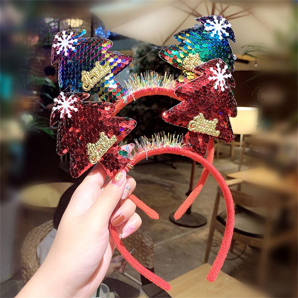 Elk Antlers Ornaments Antlers Hair Accessories Xmas Hairband Christmas Decorations Reindeer Headwear Christmas Headbands