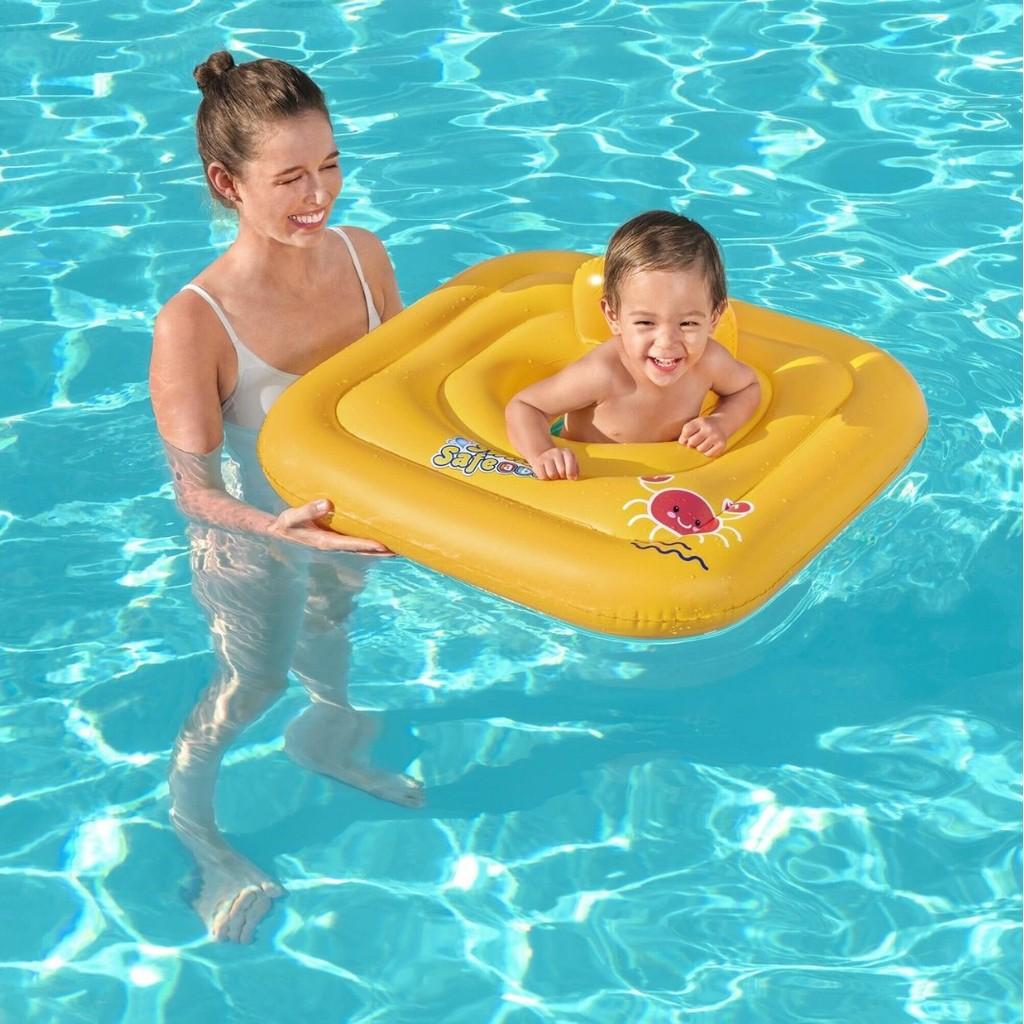 Bestway Kids Inflatable Square Pool Float With Eco Pvc For Water Play For Children