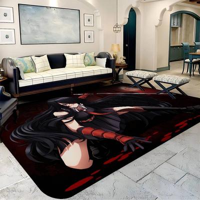 Anime Akame Ga K-kill Door Mat Washable Non-Slip Living Room Sofa Chairs Area Mat Kitchen Doormat Area Rug