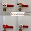 Chinese New Year Lion Dance Door Handle Covers