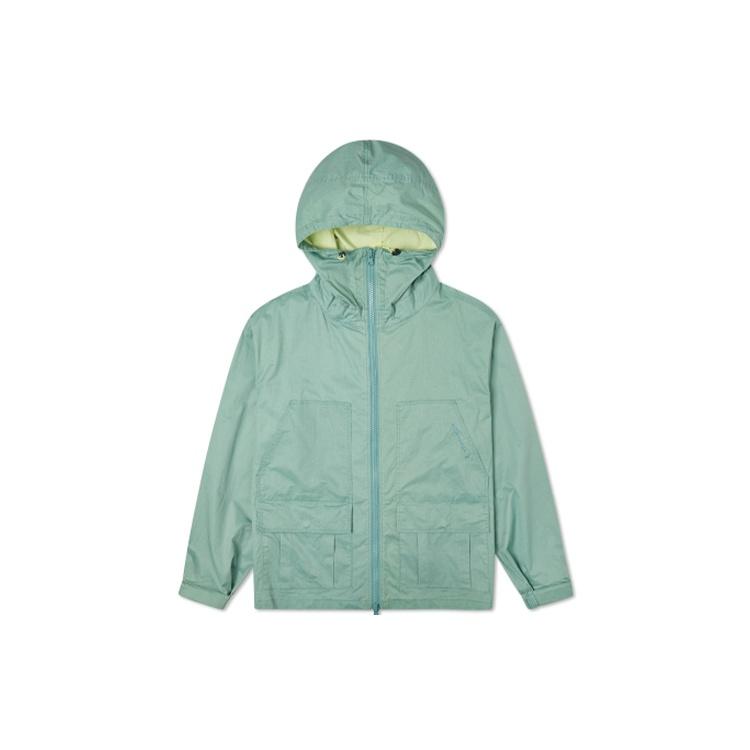 Men s Converse Pocket Casual Hooded Jacket Washed Blue 10021097-A03 L