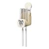Suction Cup Toothbrush Cup Holder Wall-mounted Toothbrush Storage Rack Toothbrush Rack  Household