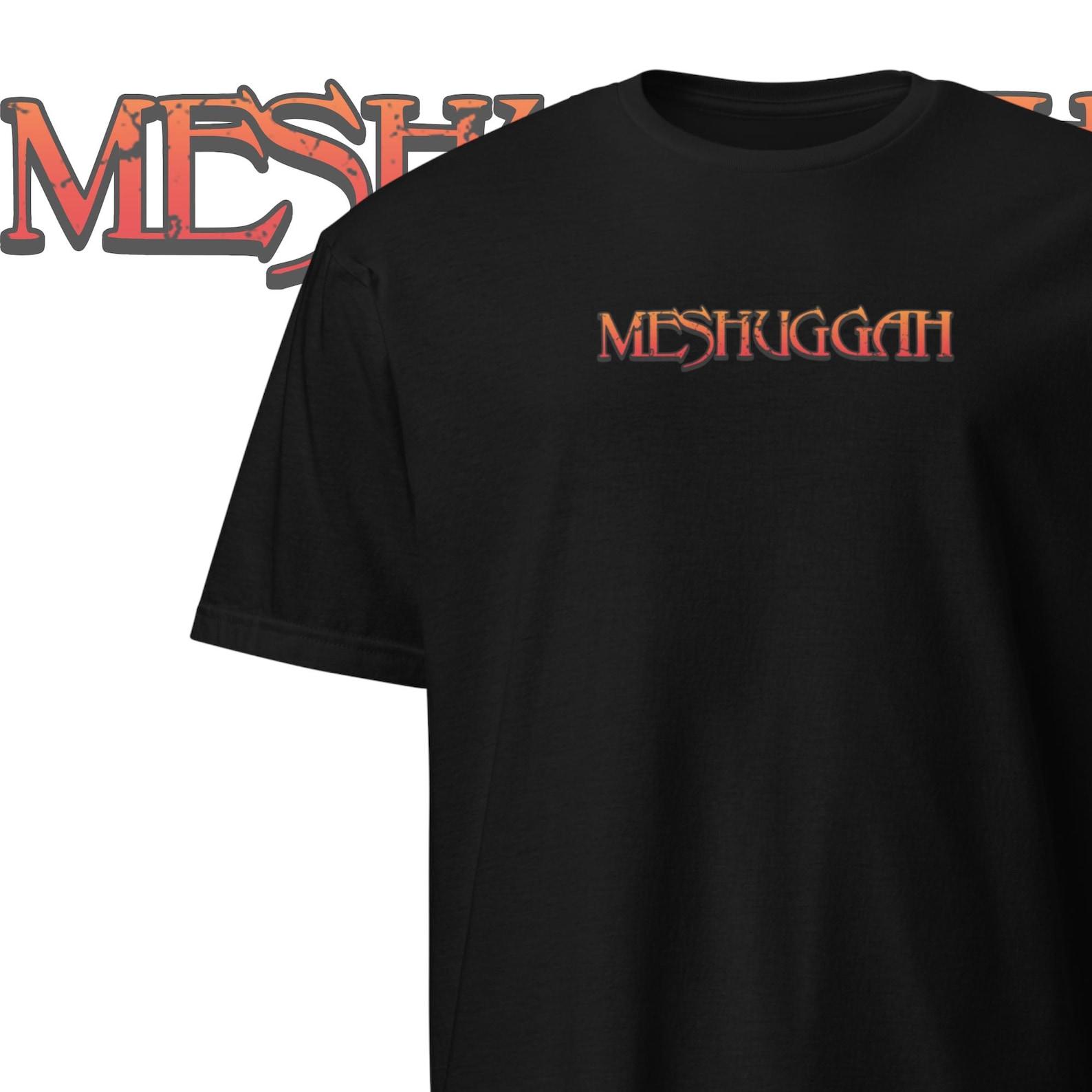 Meshuggah T shirt Vintage Heavy Metal Clothing S