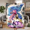 HUNTRIX Custom Flannel Blankets Soft Warm Cozy Throws for Home Decor Holiday Gifts
