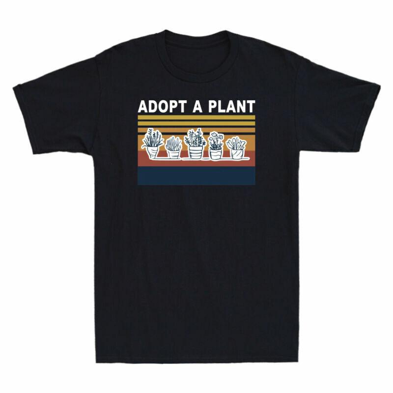 A Vintage Plant Tshirt Funny Gardener Plant Graphic Gift Unisexs Lovers Adopt S